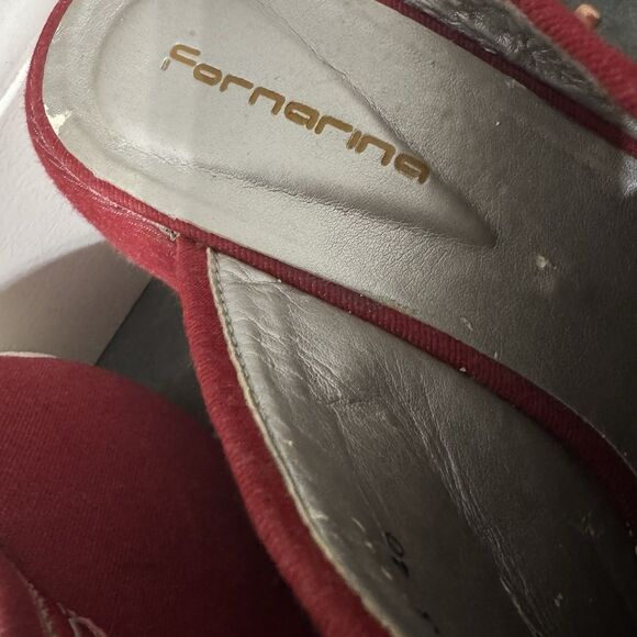 Fornarina Platform‎ Mules Rare Vintage Shoes Size 40 US 9.5 90s Bratz Cybergoth - Picture 2 of 7